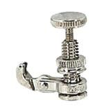 VIOLINE UNI VERNICKELT FÜR SAITEN MIT KUGEL WITTNER