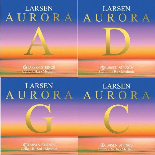 LARSEN AURORA Cello string Set