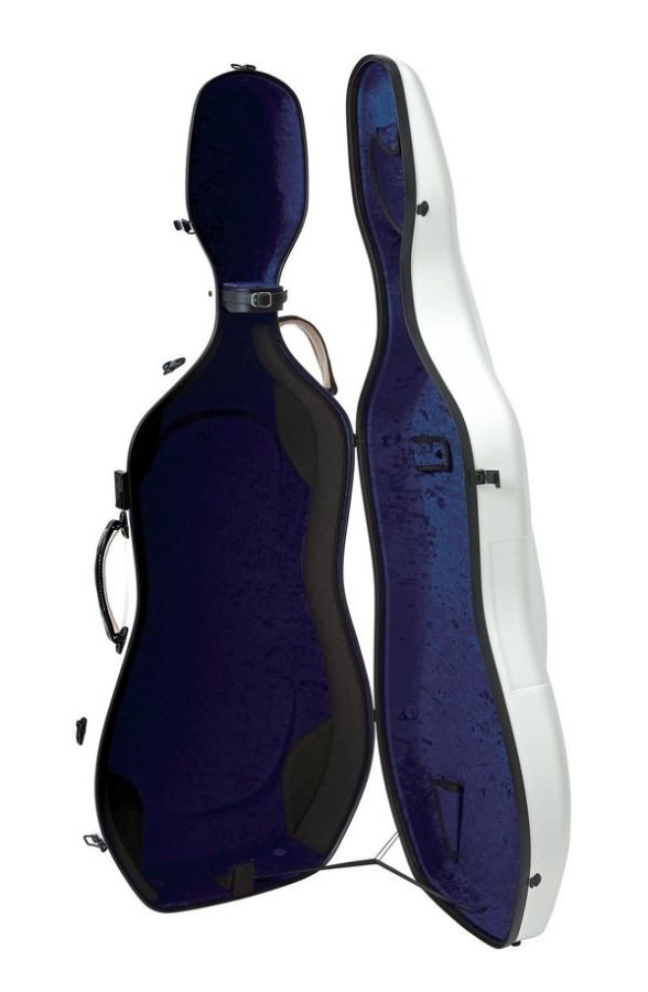 GEWA AIR Cello case white / blue